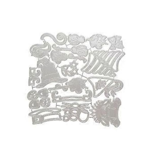 Jultomte Metall Die Cuts Prägling Mall Metall Schabloner Scrapbooking (1916B)