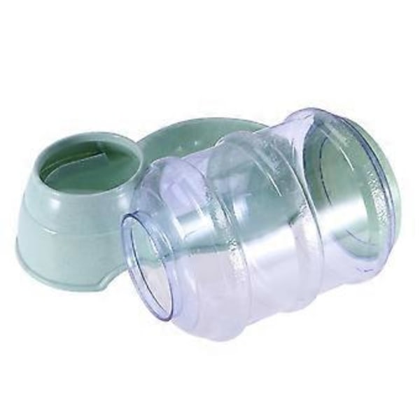 Automatisk Mat- och Vattendispenser för Husdjur Hund Katt Plast Skål 3.8L (Grön)