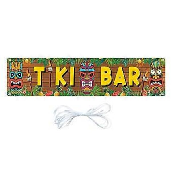 Tiki Banner Hawaiianske Festdekorationer Soveværelsesartikler Plakat