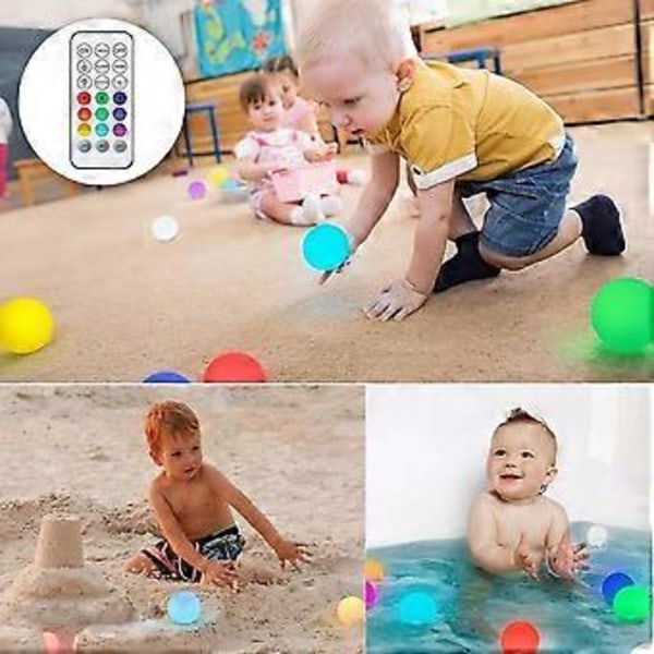 LED Spa Lampa Flytande Poollampa IP68 Vattentät Färgskiftande Badkar Nattlampa för Present Fest Badtunna Spa Inomhus Utomhus Dekor
