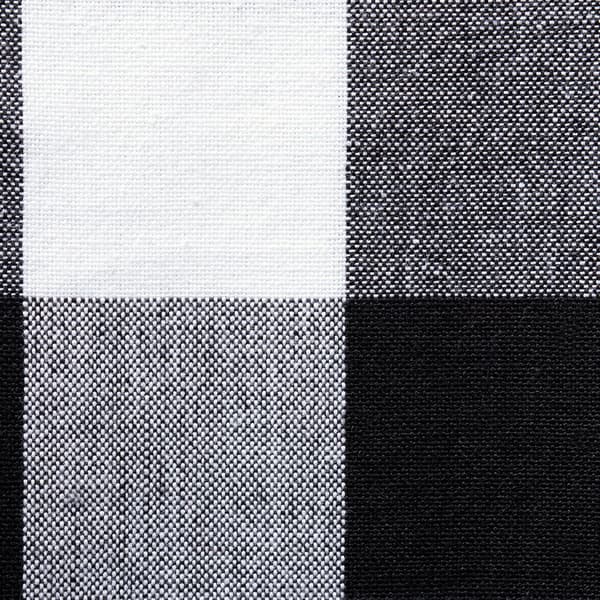 Klassisk lantlig bordslöpare, 30*275cm, svart & vit
