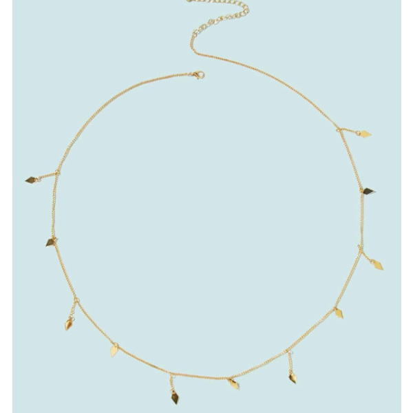 Smyckestrend Sommar Charm Enkeltlager Damkroppskedja