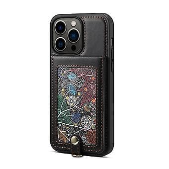 ESEBLE Korttipaikka Puhelimen Kotelo iPhone 15:lle (Musta)