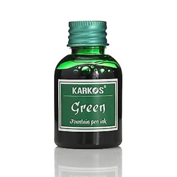 Puhdas värikäs mustekynä 30ml maalaus piirustus kuva lapset tytöt pojat askartelut (vihreä)