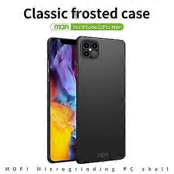 MOFI Frost PC Hårdt Cover til iPhone 12 Pro Max (Guld)
