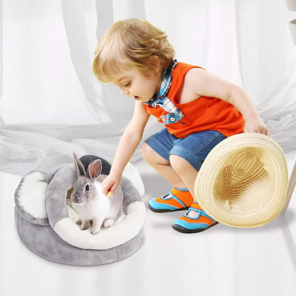 Nest Varm Lätt Hamster Marsvin Säng Vinter Husdjur Gnagare N