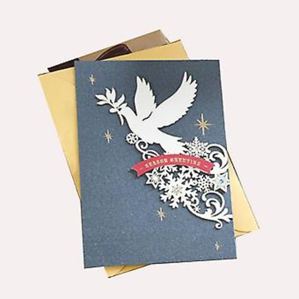 Peacebird Metal Skæreforme Stencil Scrapbooking DIY Album Stempel Papir Kort Prægning ( )