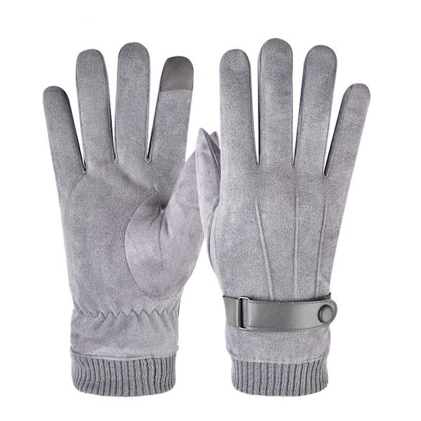 Vinter Varme Touchscreen Hansker for Menn Kvinner Termisk Semsket Fleece