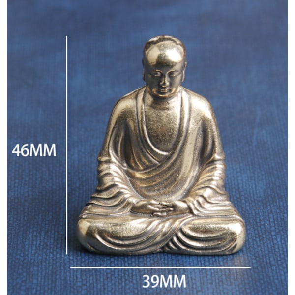 Vanha Ksitigarbha Bodhisattva -koriste, valmistettu messingistä