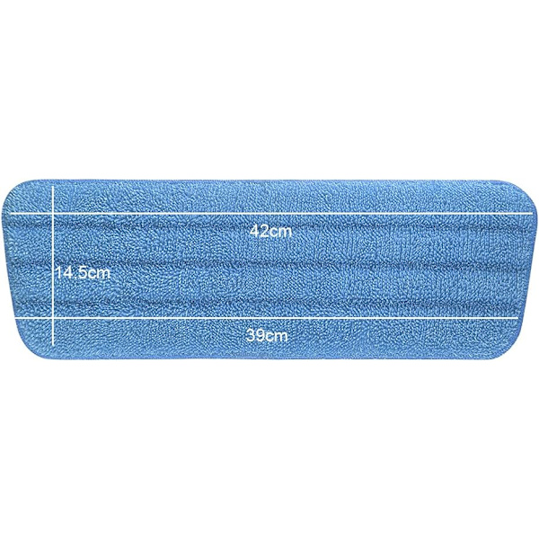 6 stk. udskiftningspuder til mopper, mikrofiber spraymopper til spraymopper
