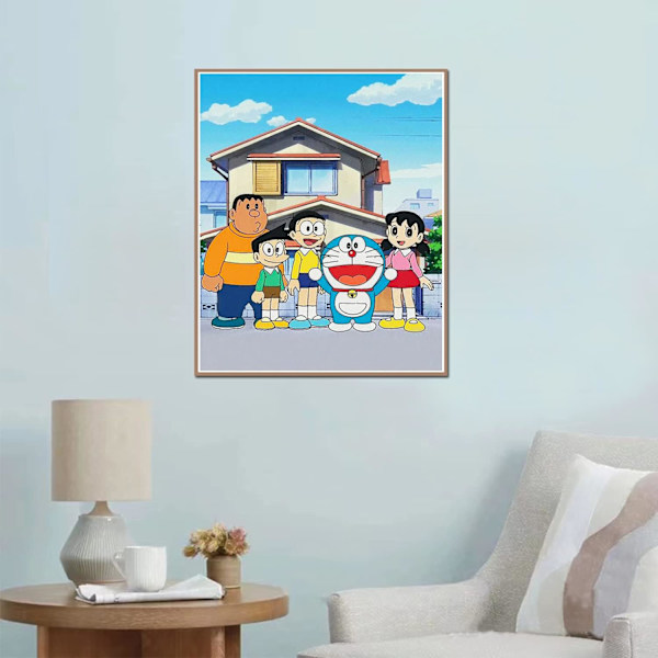 30x40cm Anime 5D timanttimaalaussarjat lapsille, DIY Full Rhinest