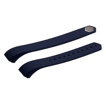 Silikoninen ranneke Fitbit Alta:lle (Tummansininen)