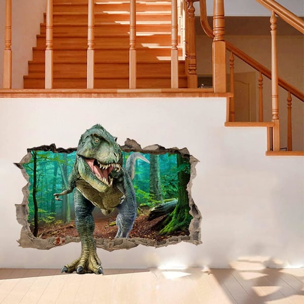 3D Dinosaur Wall Sticker, 3D Dinosaur Wall Stickers, Sticker