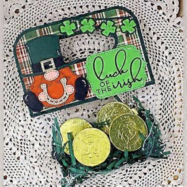 Julemand Gnomer Metal Die Cuts Embossing Skabelon Metal Stenciler Scrapbooking (5279A)