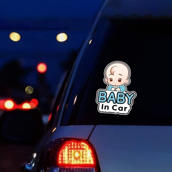 2 paria Baby in Car -tarraa, Auton tarra