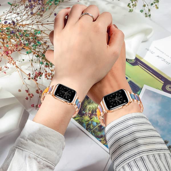 Noir Resin Rem til Apple Watch