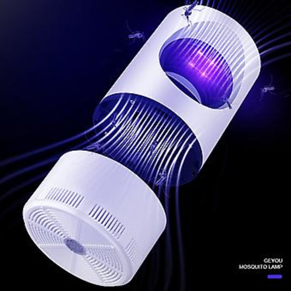 Hyttysten Torjunta Lamppu, Ulko Hyttysten Torjunta, Led Lamppu Sisätiloihin Uv Hyttysten Tappaja Ei-Toksiset / Hiljainen Toiminta (Valkoinen)