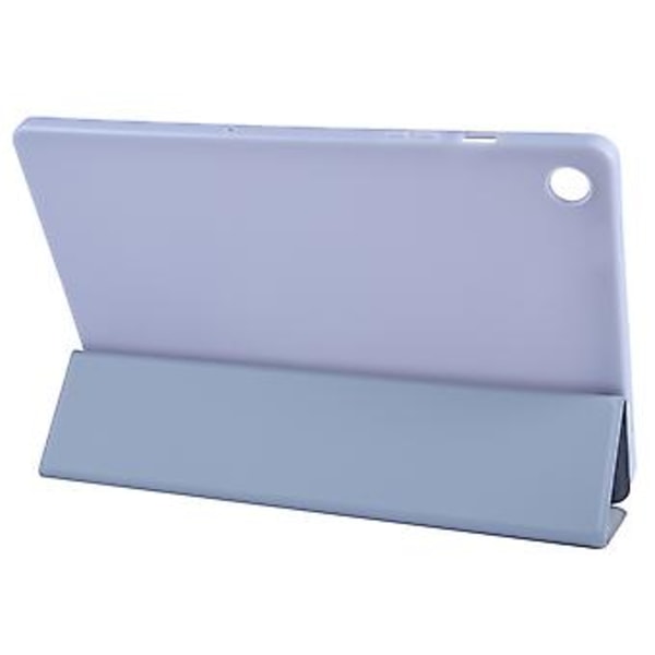 Tri-fold Læder Tablet Etui Til Samsung Galaxy Tab A9+ (Lavendel Grå)