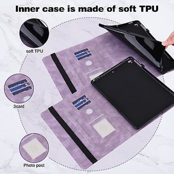 Tablet Etui til Samsung Galaxy Tab S9 (Lilla)