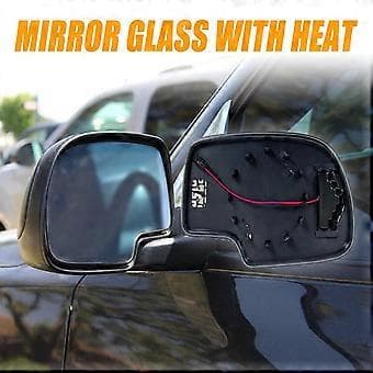 Sidospegelglas med uppvärmning för Escalade för 88944391 Vänster