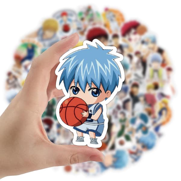 50 animerte klistremerker (stil 87)