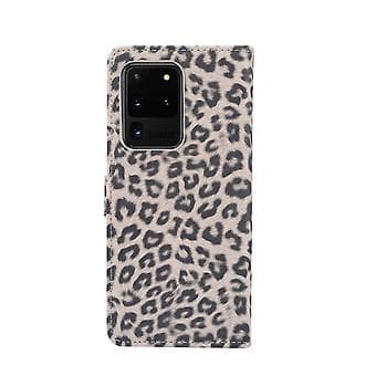 Lærveske for Galaxy S20 Ultra (Brun)
