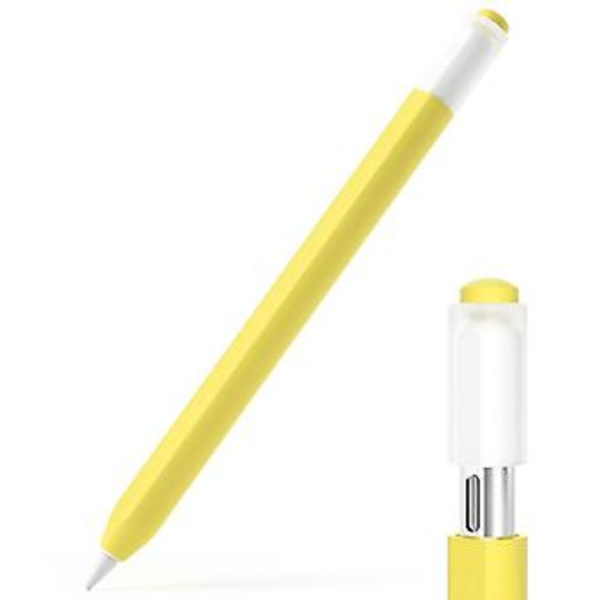 Silikoni suojakotelo Apple Pencil (USB-C) (Keltainen)