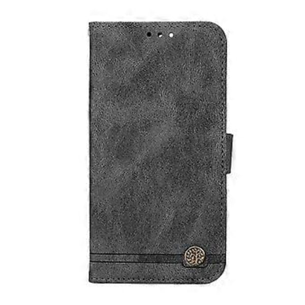 PU Läder Plånboksfodral för iPhone 13 Pro, Inbyggd Korthållare och Magnetisk Stängning med Flip Design