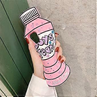 Etui til iPhone 12 Pro Max - Boys Tears 3D Blød Silikone (Pink)