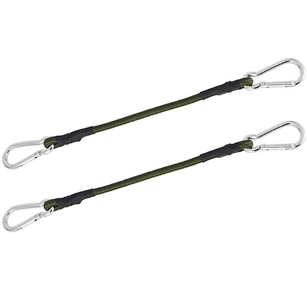 2 st Bungee-rep med spänne Klättring Bungee-sladd Camping Bungee