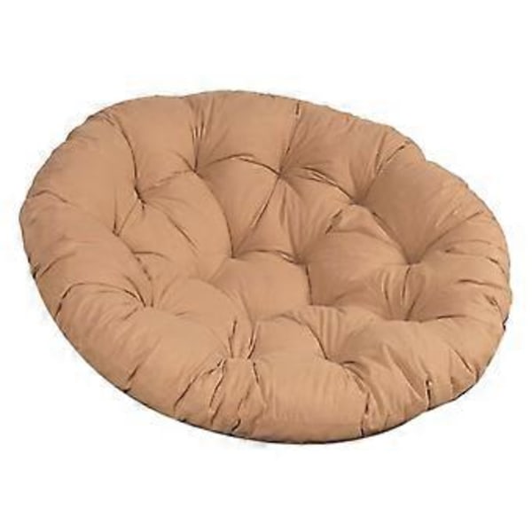 60x60cm Utomhussittdynor Uteplats Sittdyna för Rotting Hängande (khaki)