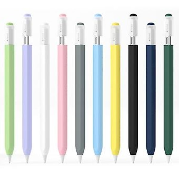 Silikon Skyddande Fodral för Apple Pencil (USB-C) (Svart)