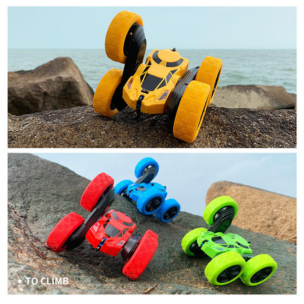 Blå dröm fjärrstyrd bil, 2in1 RC bil 4WD & Crawler, J