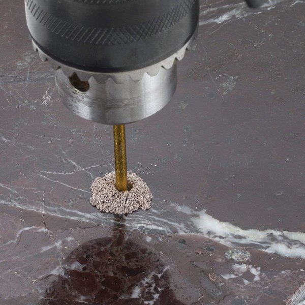 Glas-, Keramik-, Kakel- och Kristallborr med Tungstenstål, med Hex