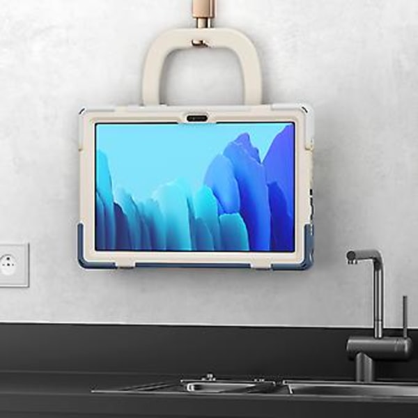 Kontrastfärgad Fodral för Samsung Galaxy Tab A7 Blå