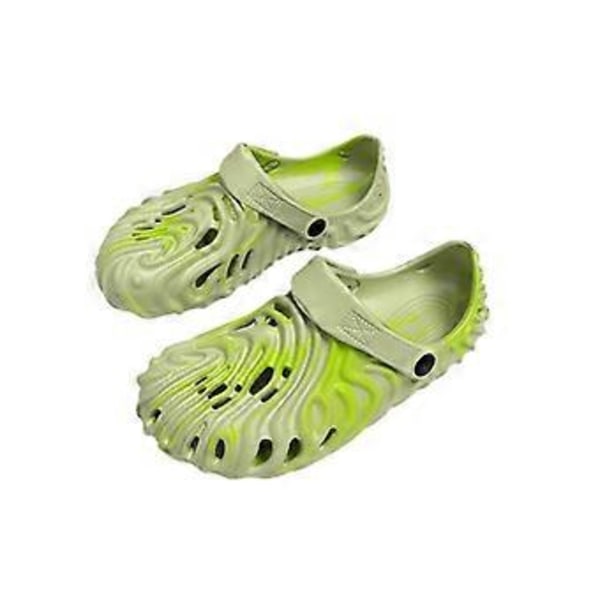 Crocs för vuxna, Strandtofflor, Sommartofflor för vuxna par, Crocs för män och kvinnor (43 grå)