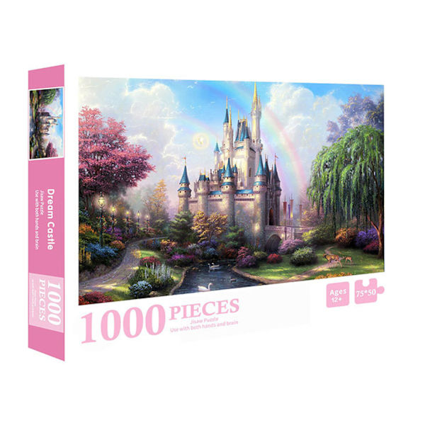 1000 brikker, DIY-puslespil, gave (stil 13)