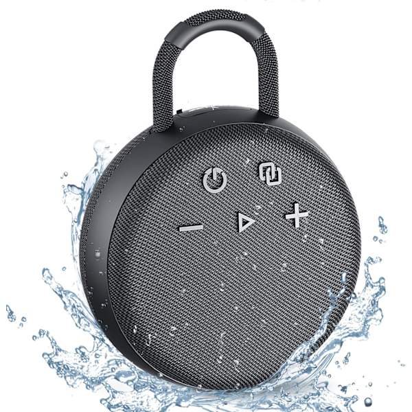 Liten og kraftig bærbar Bluetooth-høyttaler med TF-kort for utendørs bruk, 10w, Bluetooth 5.0 og IPX7 Wat