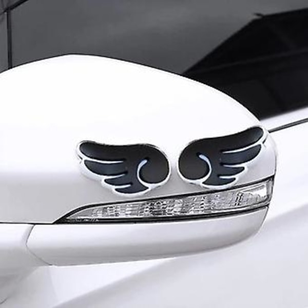 3D Enkeli Siivet Silikoniautotarrat Kolliisionnestotarrat Auton Ovelle Kulman Suojaavat Tarrat Puskuriin