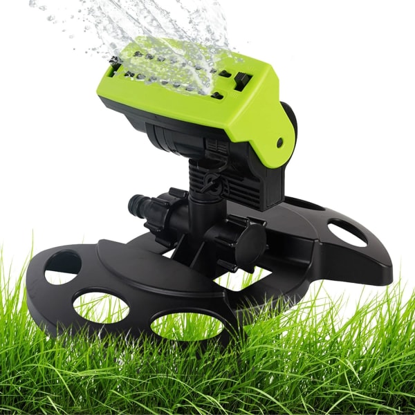 Gräsbevattningssprinkler, stor yta oscillerande trädgårdssprinkler, O