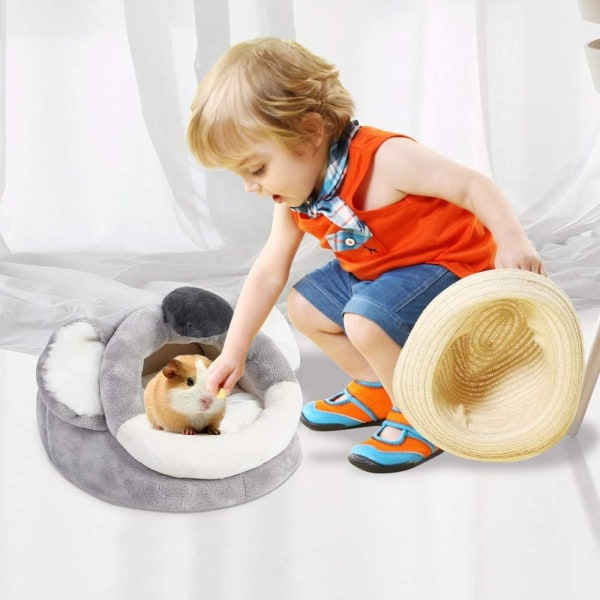 Nest Varm Lätt Hamster Marsvin Säng Vinter Husdjur Gnagare N