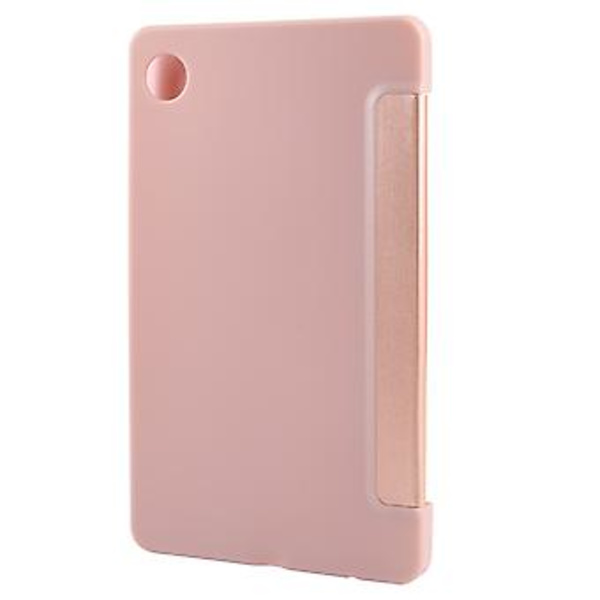 Kolminkertainen Nahkainen Tabletin Kotelo Samsung Galaxy Tab A9:lle (Rose Gold)