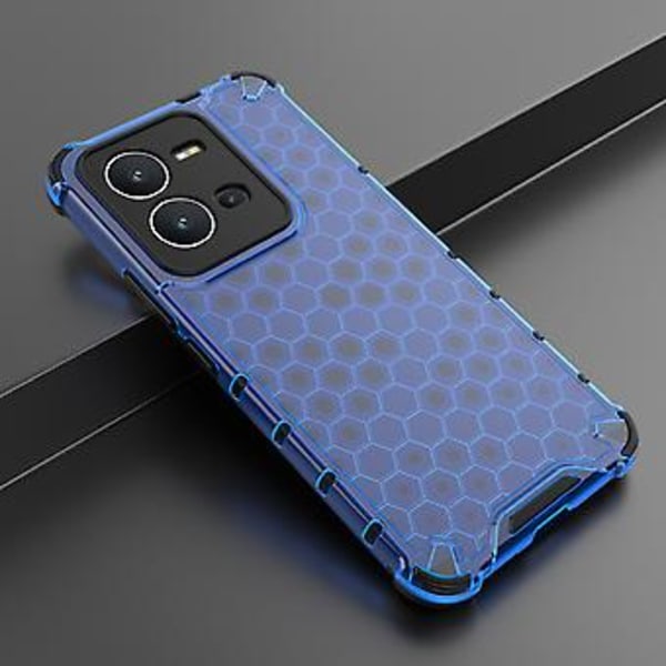 Honungskaka Telefonfodral För vivo V25 5G (Blå)