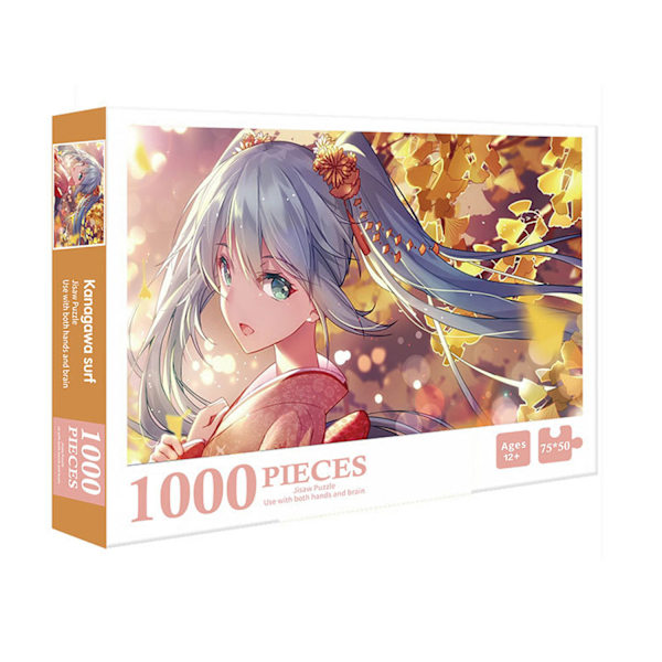 1000 kappaletta, DIY-palapeli, lahja (tyyli 27)