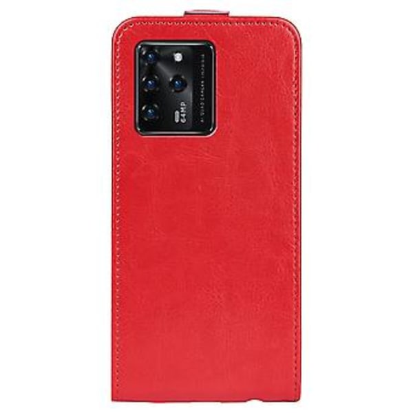 R64 Pysty Flip Nahka TPU Kotelo ZTE Blade V30:lle