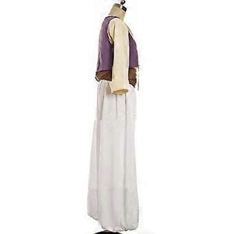 Voksen Arabisk Prins Aladdin Genie Cosplay Rollespil Kostumer Outfits (M)