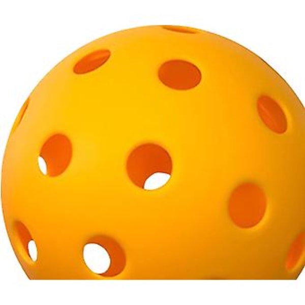 Pickleball-bollar med 40 hål, ihåligt luftflöde, speciellt utformade för utomhus- och inomhuspickleball, för turneringar, bakgårdar