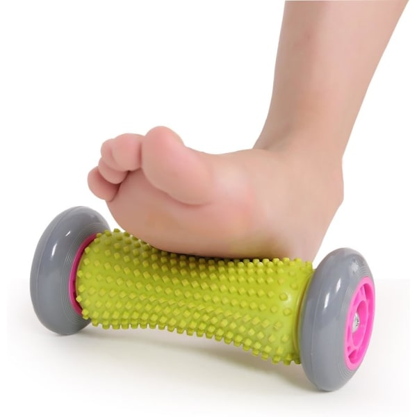 Fotmassage Rulle, Akupressur Reflexologi Massager Stick Handled