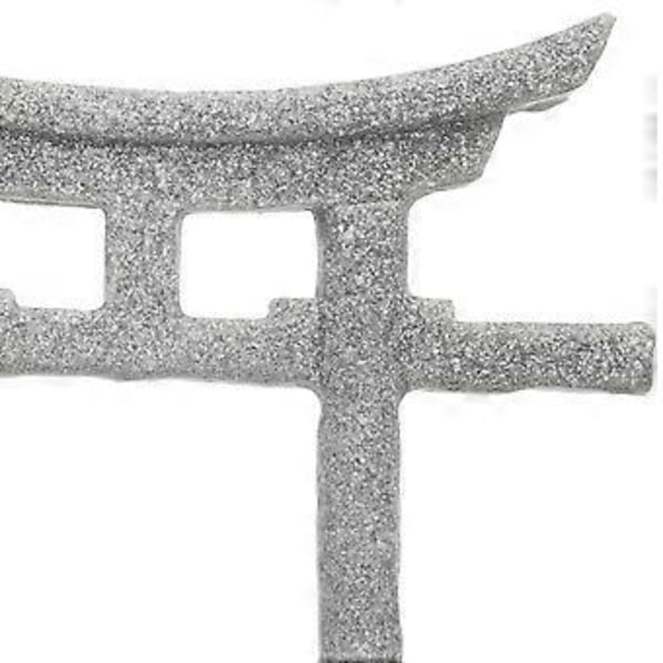 2 stk. Simulert Torii Ornament Akvarium Ornament Akvarium Torii Skulptur Dekor Akvariumstilbehør