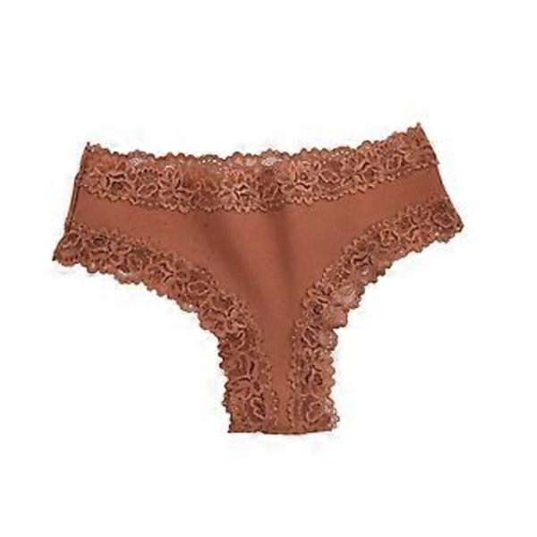 Naisten saumattomat alushousut stringit, hengittävät näkymättömät naisten stringit mukavat pikkuhousut pehmeät alushousut G-string tiilenkeltainen S (S tiilenkeltainen)